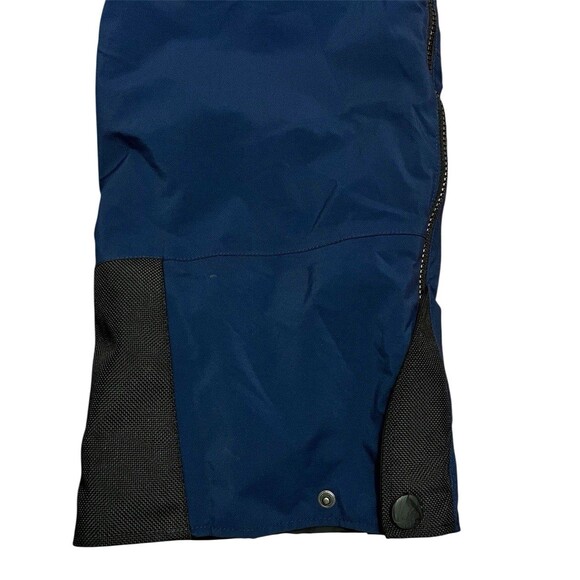 MARMOT Gore-Tex Snowboarding Pants Navy Blue Full Side Zip Knee Pads Women's Med - Picture 7 of 14